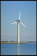 372076 Modern Windmill A4 Photo Print