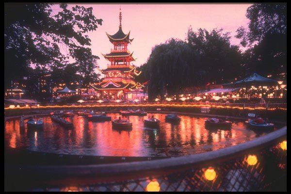 372091 Tivoli Gardens A4 Photo Print