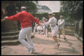 372097 Students Dance Around Krinsen On Kongens Nytorv A4 Photo Print