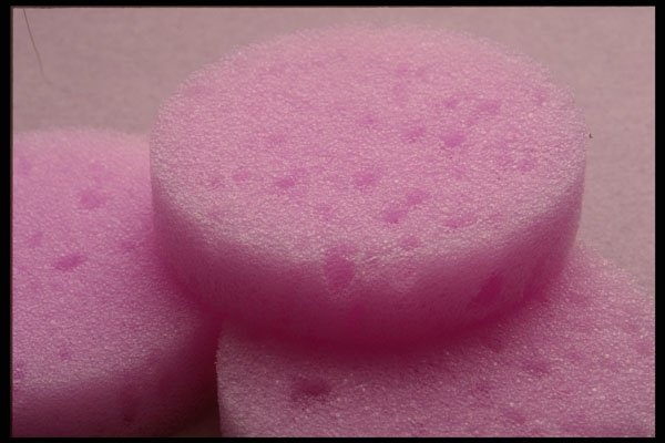 373002 Pink Sponges A4 Photo Print