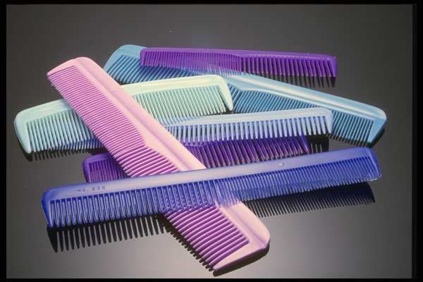 373010 Colorful Combs A4 Photo Print