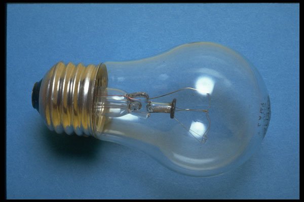 373026 Light Bulb A4 Photo Print
