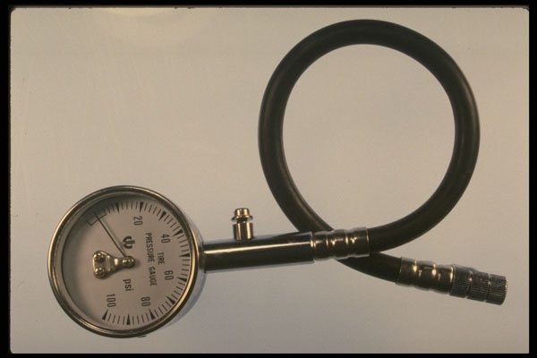 373071 Tire Pressure Gauge A4 Photo Print