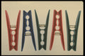 373074 Clothes pins In A Row A4 Photo Print
