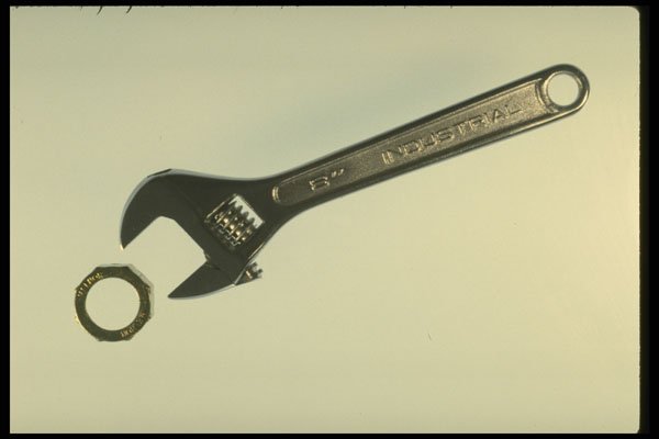 373086 Wescott Wrench And Nut A4 Photo Print
