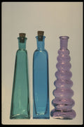 373091 3 Colored Bottles A4 Photo Print