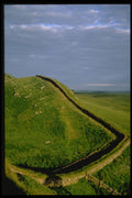 374018 Hadrian's Wall, Northumberland N.P. A4 Photo Print