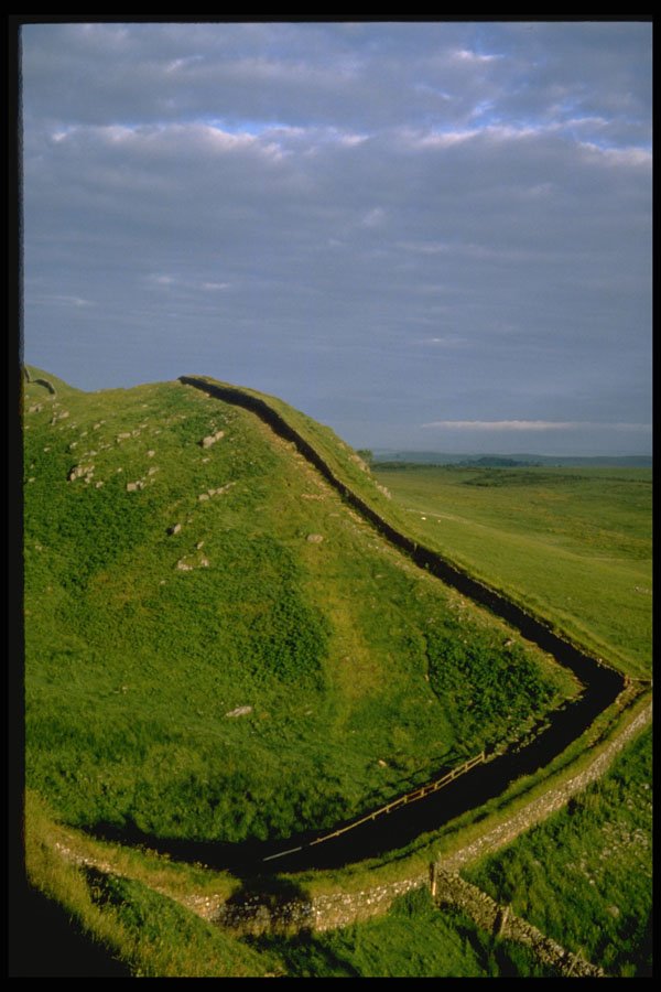 374018 Hadrian's Wall, Northumberland N.P. A4 Photo Print