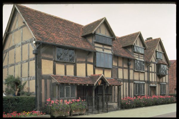 374026 England, Stratford upon Avon Shakespeare's Home A4 Photo Print