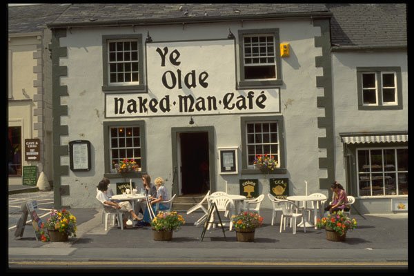 374046 The Famous Ye Olde Naked Man Cafe , C. 1663, Settle A4 Photo Print