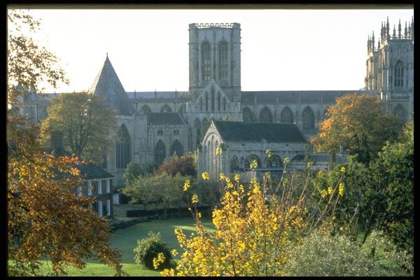 374047 York Minister Skyline A4 Photo Print