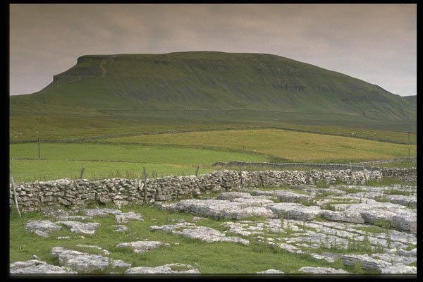 374048 Pen Y Ghent And Limestone Pavement A4 Photo Print
