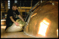 374051 Feeding The Hops Into A Copper Brewing Vat A4 Photo Print