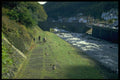 374052 Flood Prevention Bank, Lynmouth A4 Photo Print