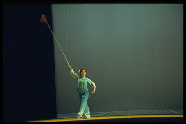 375060 Wu Shu Chinese Acrobats Visiting London A4 Photo Print