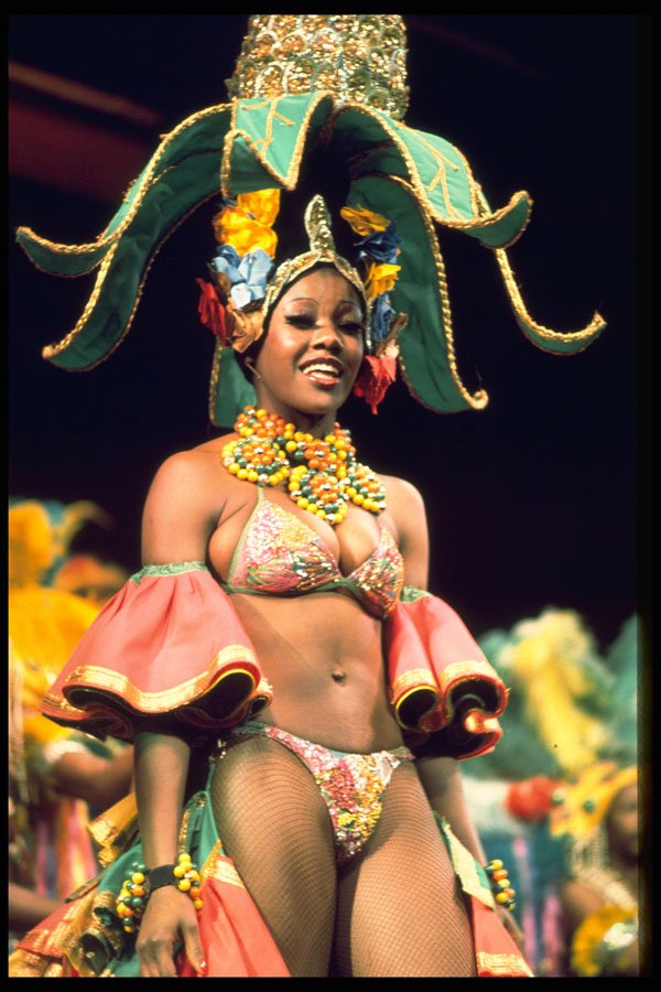 375090 Braziliana Reue Dancers And Scenes A4 Photo Print