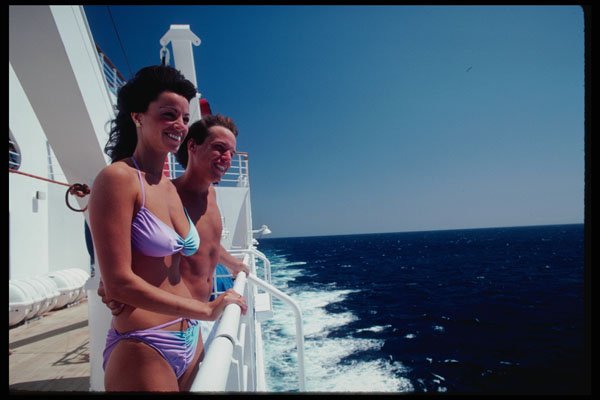 376003 Enjoying The Sea Breeze A4 Photo Print