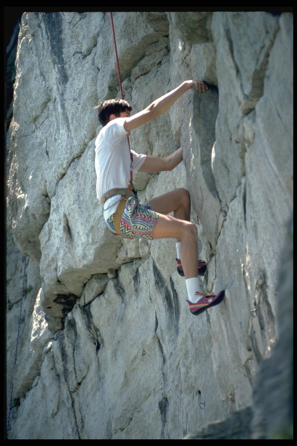 376012 Rock Climbing A4 Photo Print