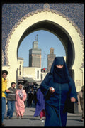 376022 Green Gate ', Fez, Morocco A4 Photo Print