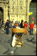376031 Street Vendor, Milan A4 Photo Print