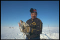 376057 Inuk Of Povungnituk With Several Fish A4 Photo Print