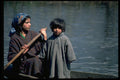 376080 Mother And Son, Floating Market A4 Photo Print