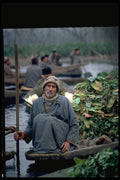 376081 Vegetable Vendor, Floating Market A4 Photo Print