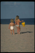 376088 Beach Buddies A4 Photo Print