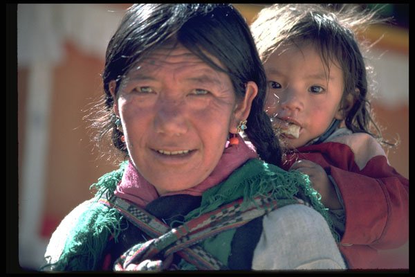 376091 Mother And Child A4 Photo Print