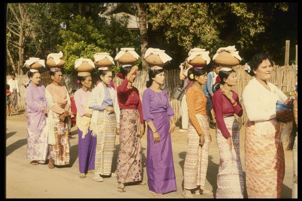 376098 Festival Of Prince Siddhartha, Pagan Village A4 Photo Print