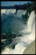 377008 Iguacu Falls, Brazil A4 Photo Print