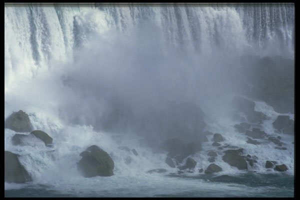 377012 Sounds Of Thunder, Niagara Falls, Canada A4 Photo Print