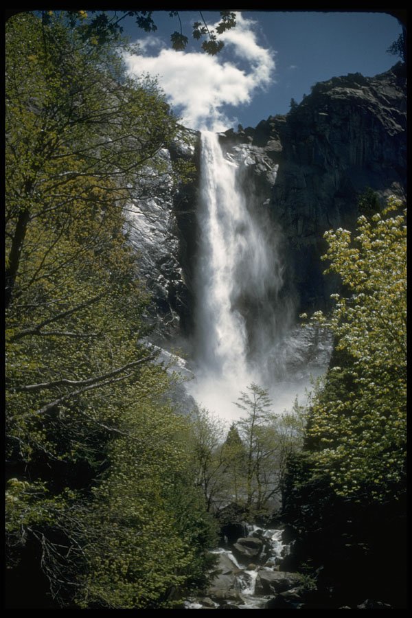377019 Bridal Veil Falls A4 Photo Print
