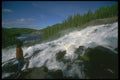 377065 Cameron Falls, Northwest Territories A4 Photo Print