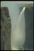 377067 Zimbabwe Victoria Falls, Zambezi River A4 Photo Print