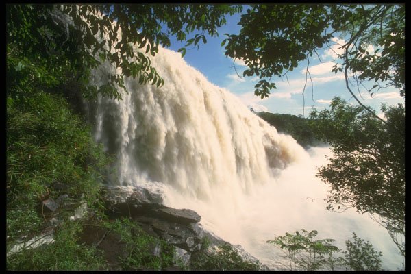 377083 Venezuela Canaima Falls A4 Photo Print