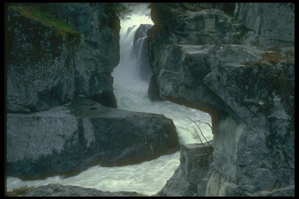 377086 Nairn Falls, British Columbia, Canada A4 Photo Print