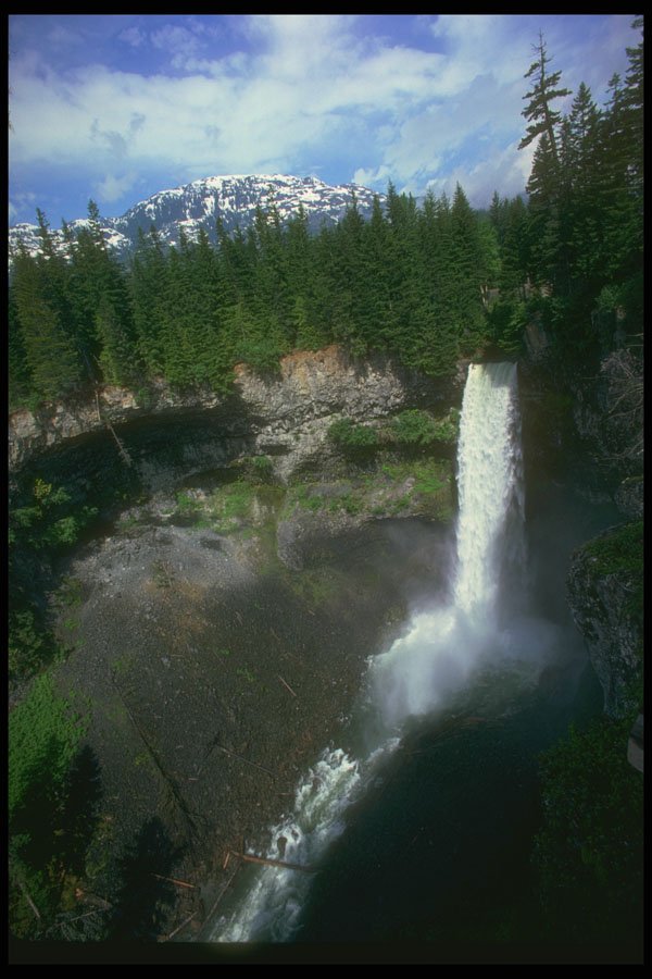 377087 Brandywine Falls, Northwest Territories A4 Photo Print