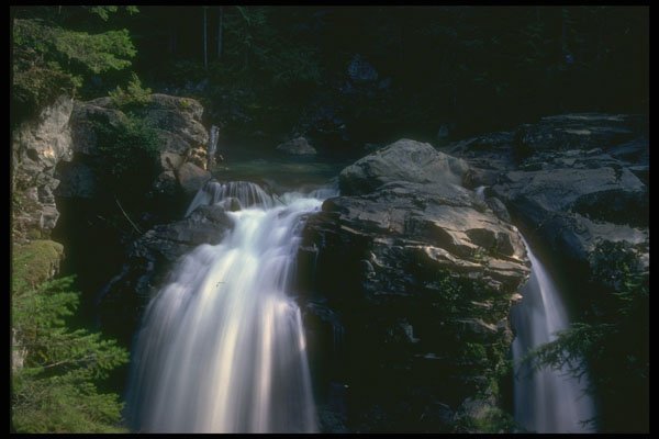 377089 Nocksack Falls, State Of Washington A4 Photo Print