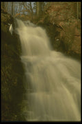377092 Mountain Brook Waterfall A4 Photo Print
