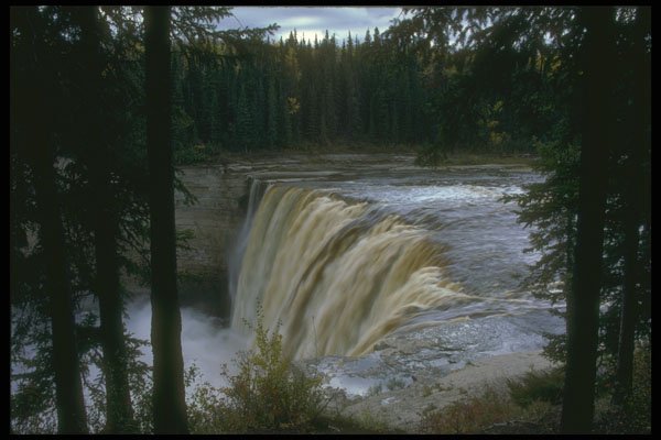 377093 Alexandra Falls On The Hay River, N.W.T. A4 Photo Print