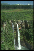 377095 South African Easter Transvaal Mountains Waterfall A4 Photo Print
