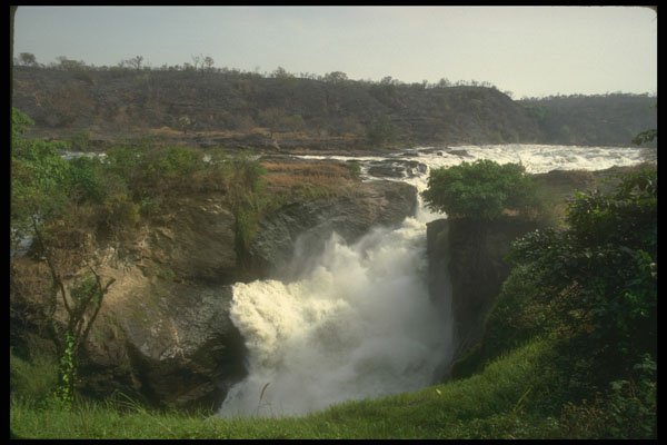 377098 Uganda Murchison Falls On Nile River A4 Photo Print