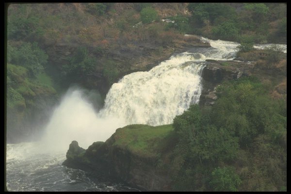 377099 Uganda Murchison Falls On Nile River A4 Photo Print