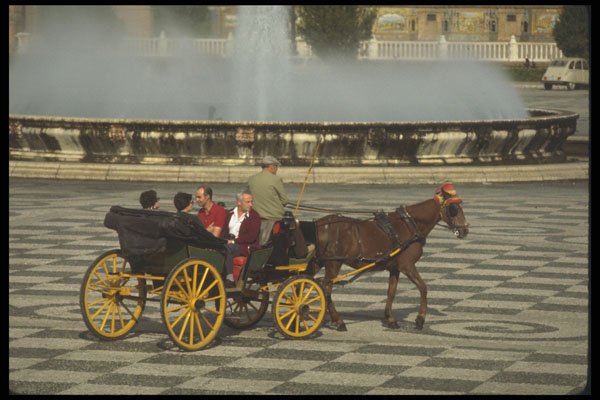 379000 Sightseeing By Horse And Buggy A4 Photo Print