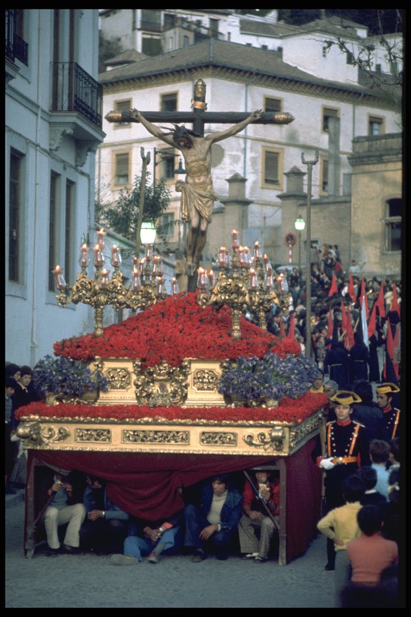 379009 Holy Week, Paso In Granada A4 Photo Print