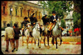 379010 Spring Fair, Feria A4 Limited Edition Watercolour Print