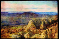 379014 Landscape, Desert North Of Almeria A4 Limited Edition Watercolour Print