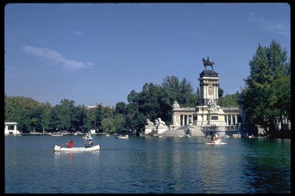 379023 Retiro Park, Madrid A4 Photo Print