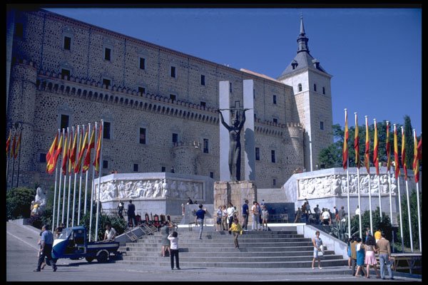 379025 Alcazar, Toledo A4 Photo Print